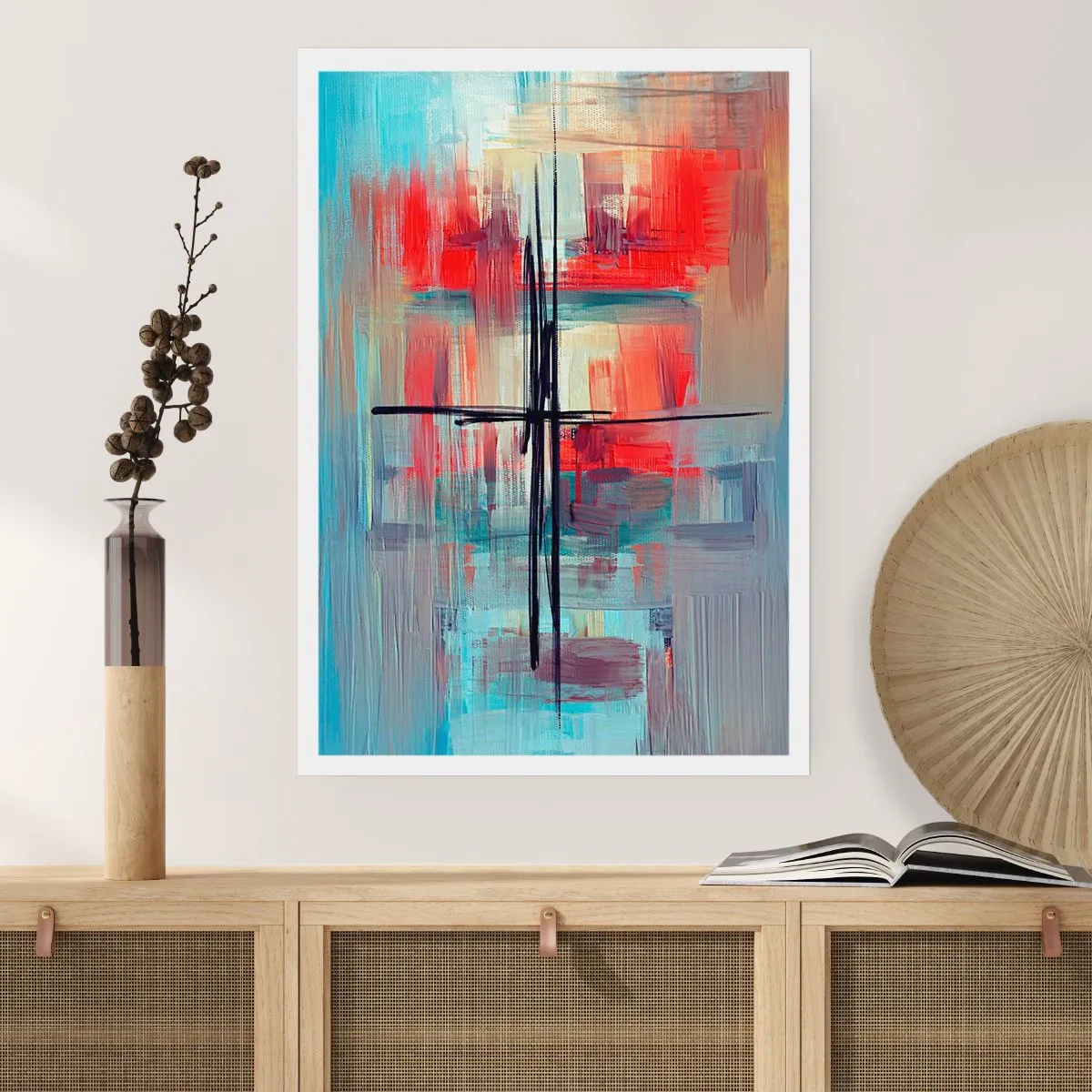 Pôster - Uma paisagem numa dimensão desconhecida - 61x91 cm