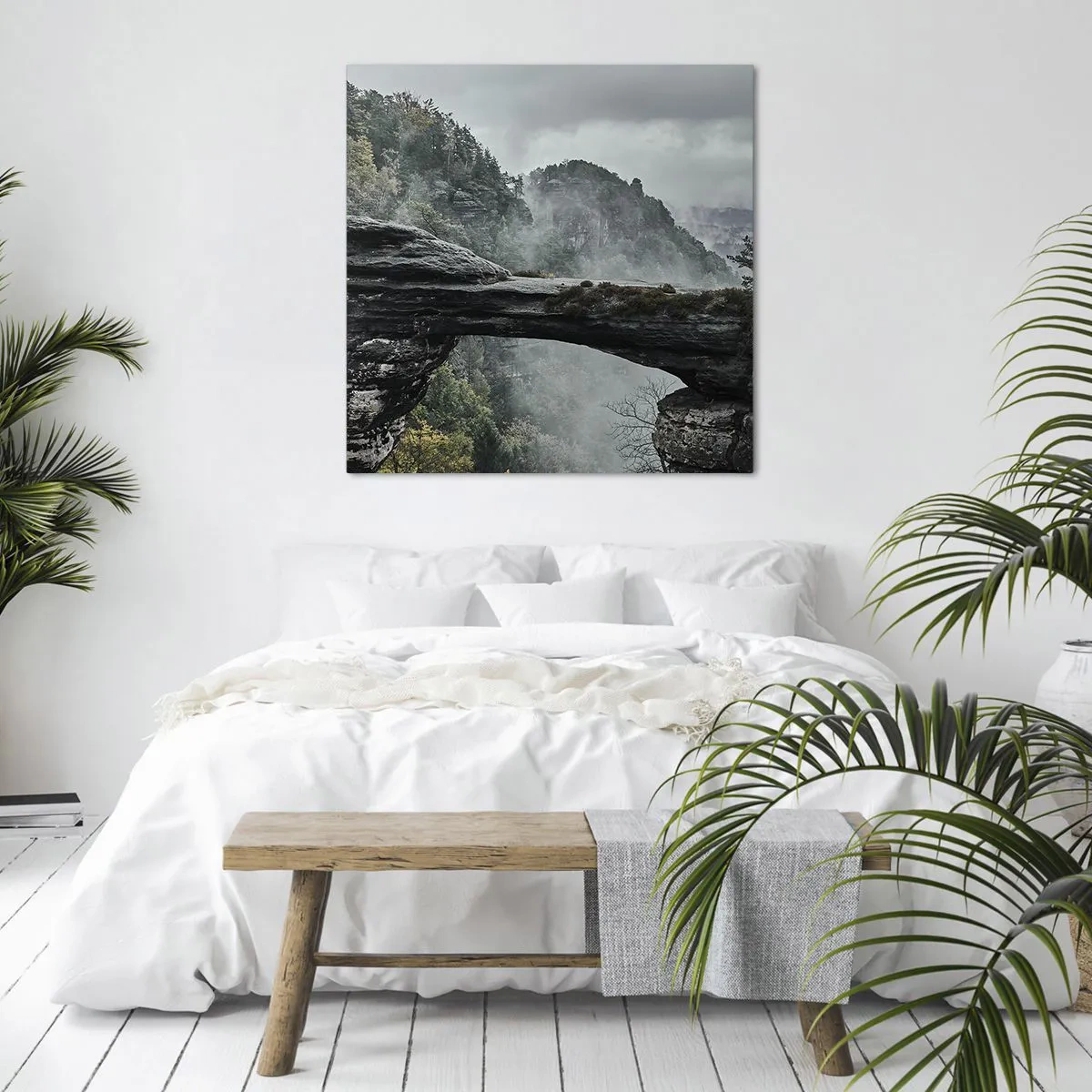 Quadro em tela - A aventura está prestes a começar - 50x50 cm