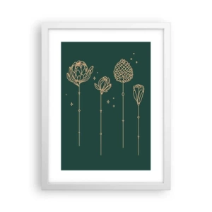 Pôster em moldura branca - A família RAMOS - 30x40 cm