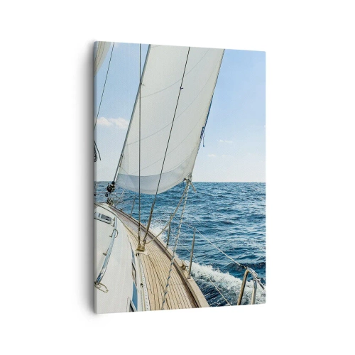 Quadro em tela - Ahoy, aventura - 50x70 cm