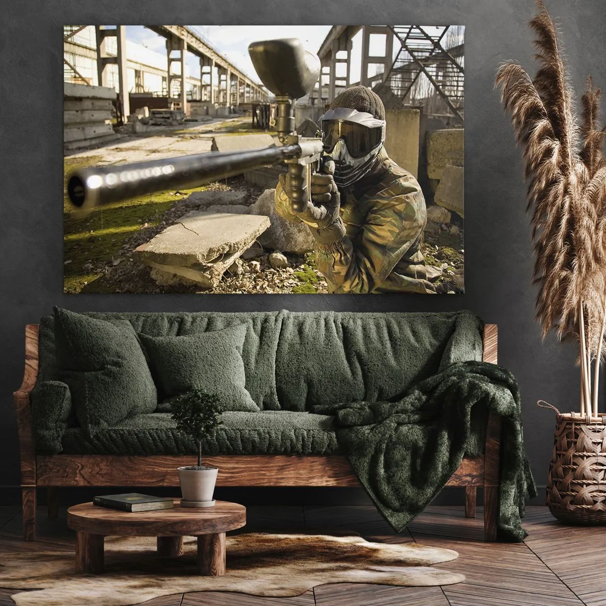 Quadro em tela - Você também pode ser um herói - 120x80 cm