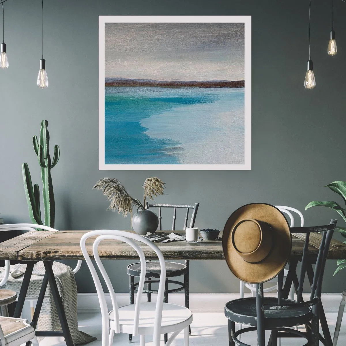 Pôster - Paisagem horizontal - 60x60 cm