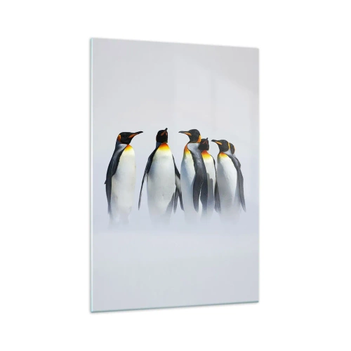 Quadro em vidro - Reunião em traje de gala - 70x100 cm