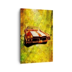 Quadro em tela - O poder encantado em formas - 80x120 cm