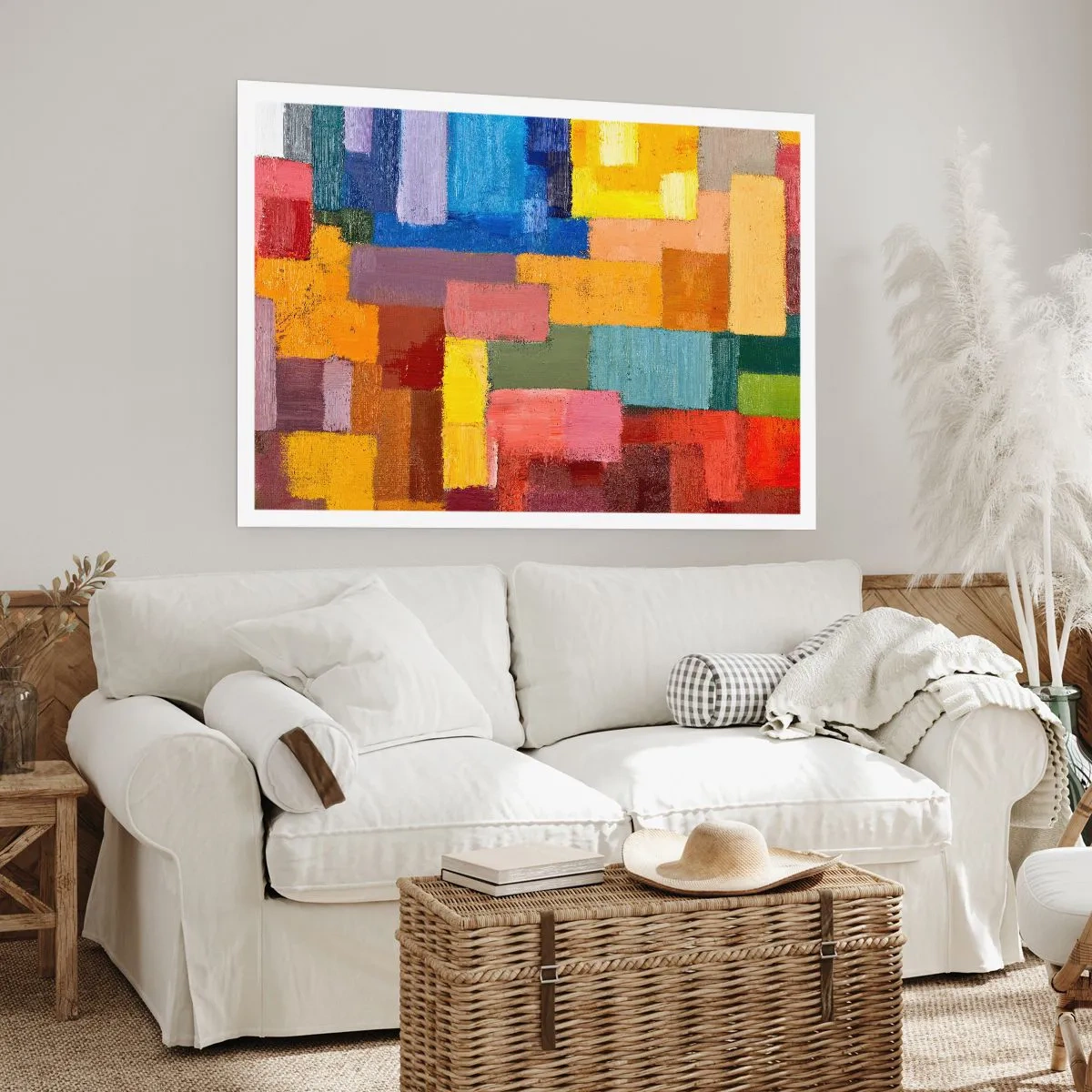Pôster - Cada um diferente, todos coloridos - 70x50 cm