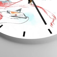 Mostrador com traços