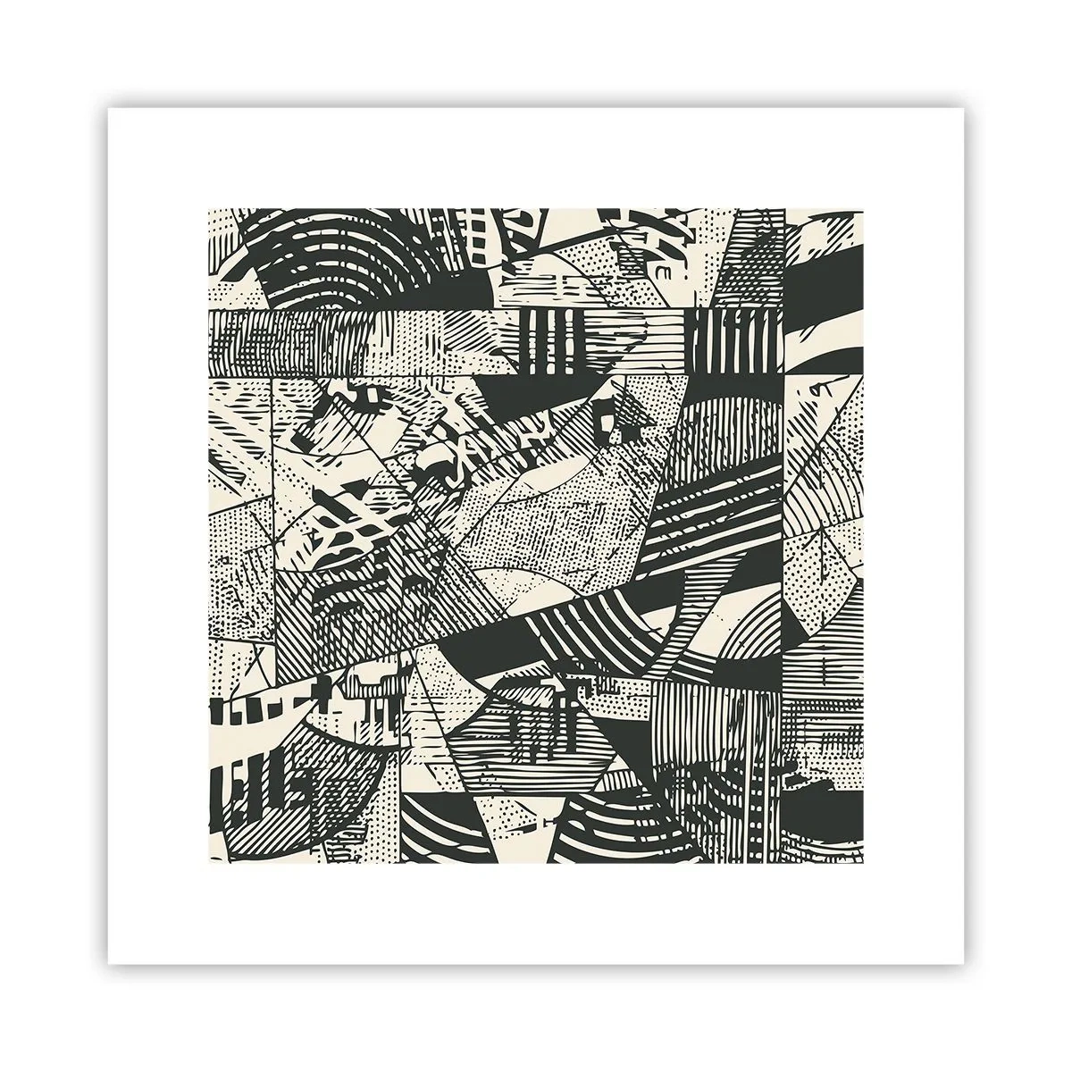 Pôster - A dinâmica do presente - 30x30 cm