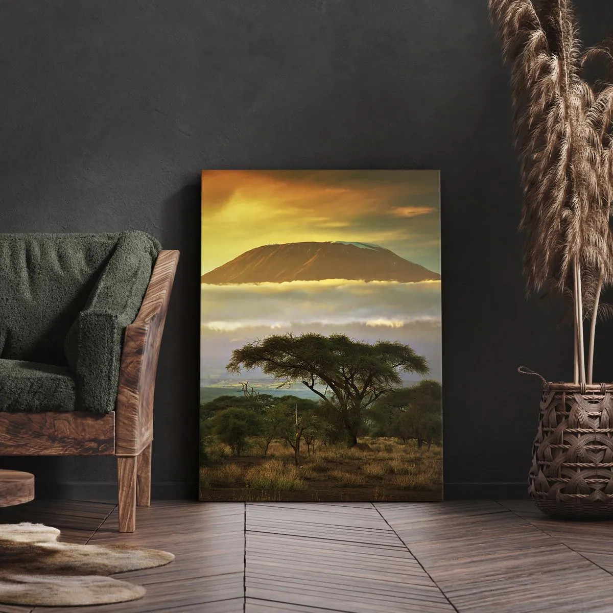 Quadro em tela - O sonho do viajante - 80x120 cm
