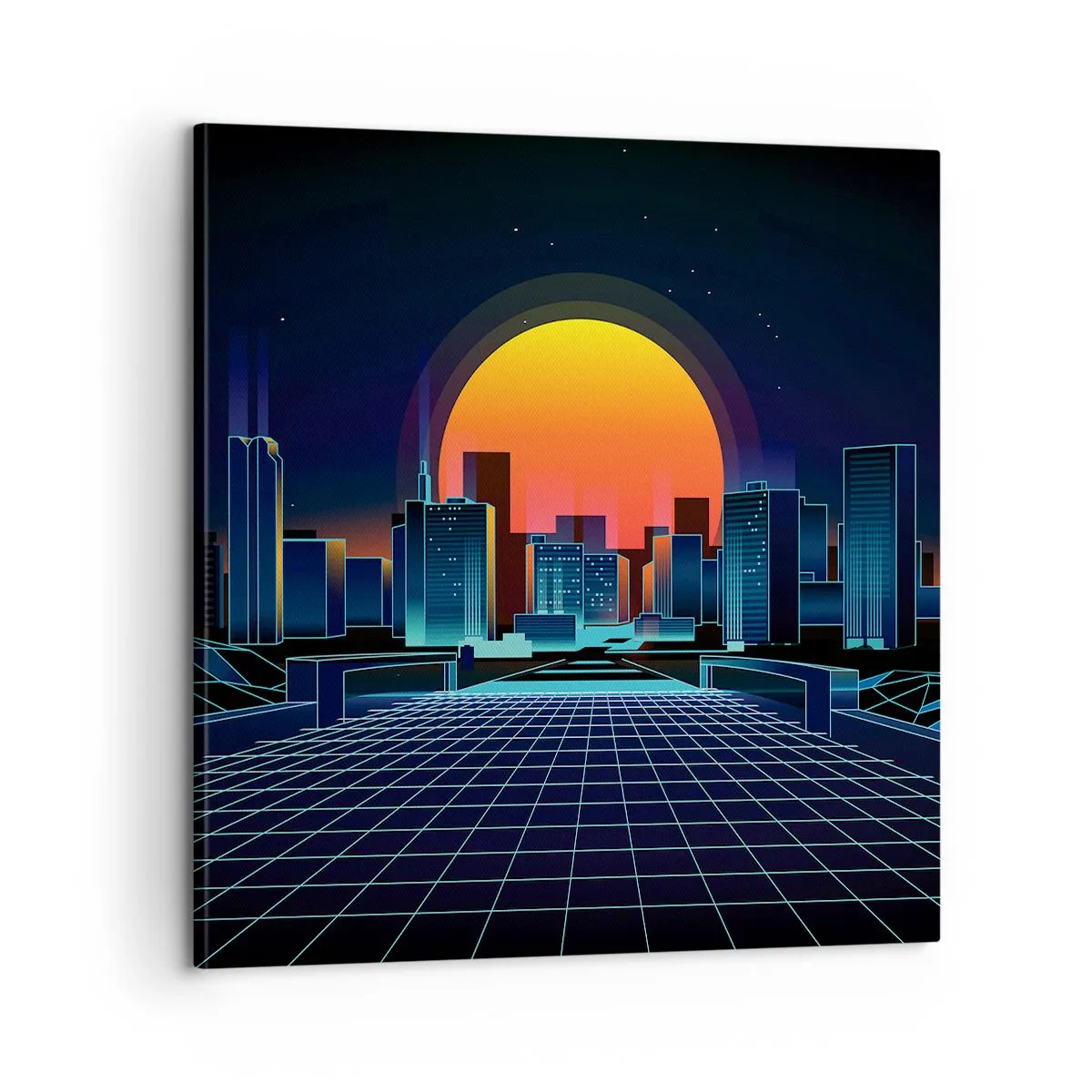 Quadro em tela - Ainda quer ir para o mundo real? - 60x60 cm