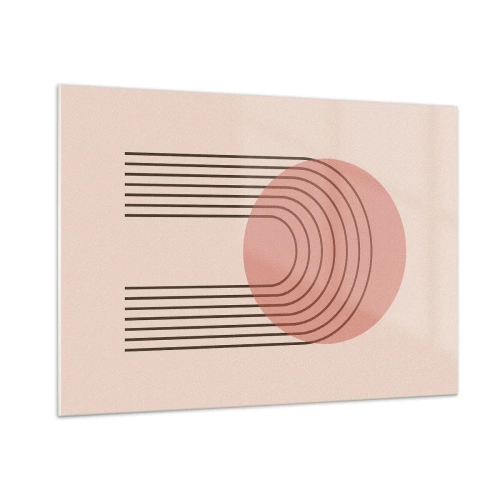 Quadro em vidro - Atração irresistível - 100x70 cm