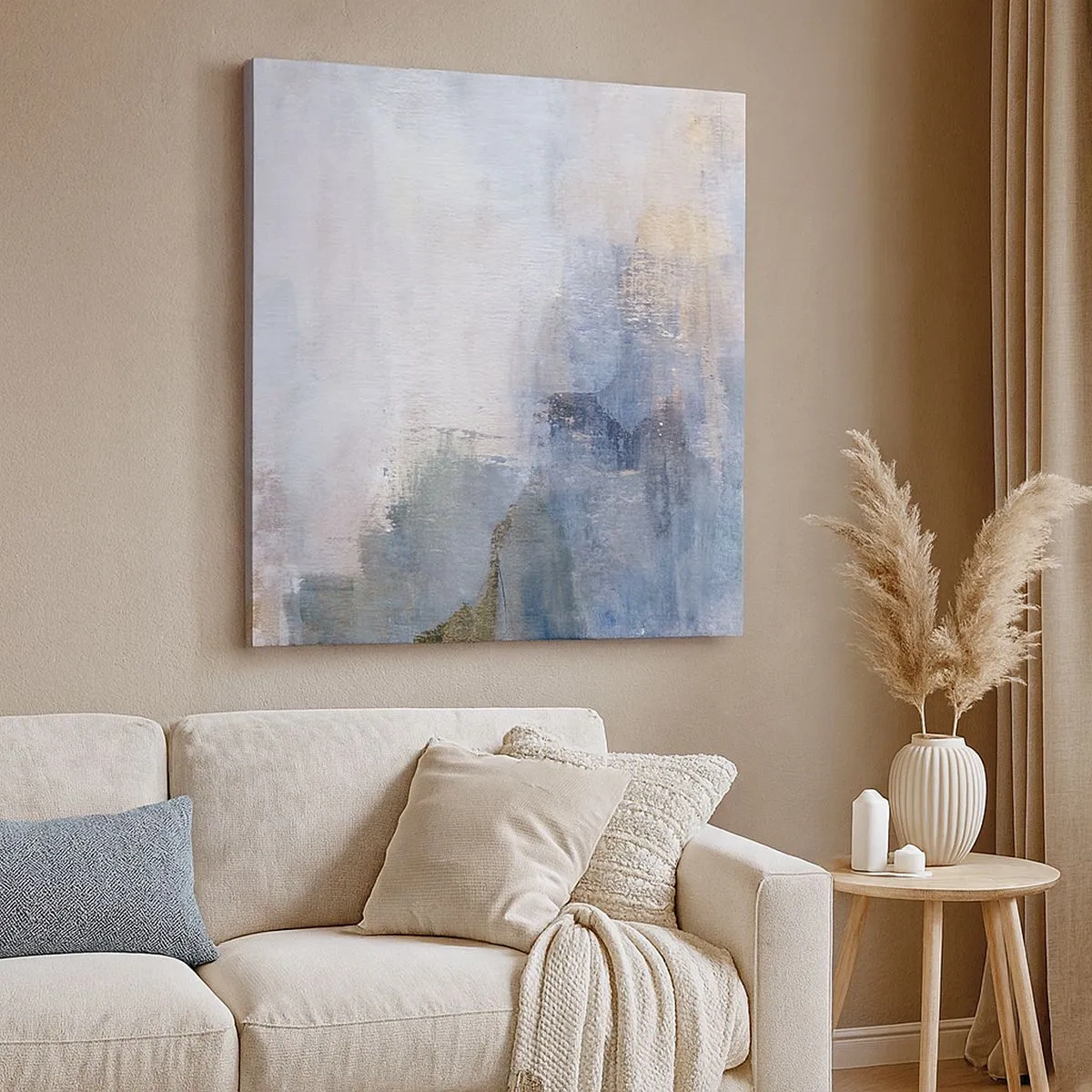 Quadro em tela - Tons e acordes das cores - 30x30 cm