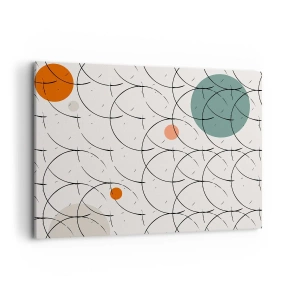 Quadro em tela - No espírito da pop art - 100x70 cm