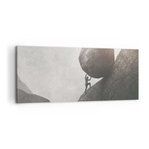 Quadro em tela - Eu creio - 100x40 cm