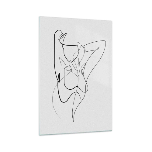 Quadro em vidro - Que tipo de pessoa é realmente... - 70x100 cm