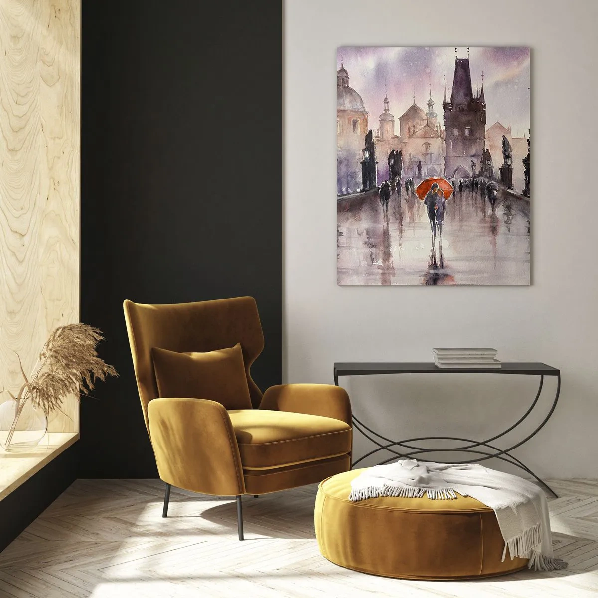 Quadro em vidro - Pessoas não mudam - 50x70 cm