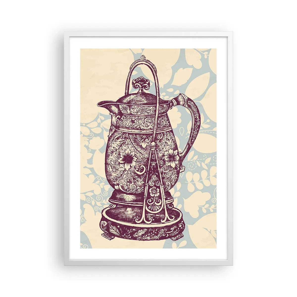 Pôster em moldura branca - A beleza da vida cotidiana - 50x70 cm