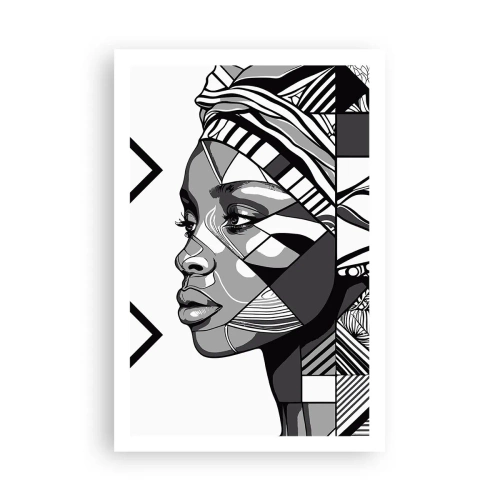 Pôster - Retrato étnico - 61x91 cm