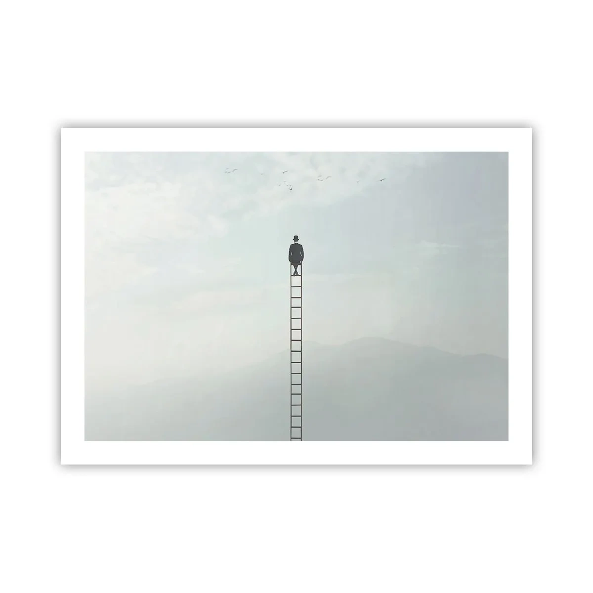 Pôster - Vá além - 70x50 cm