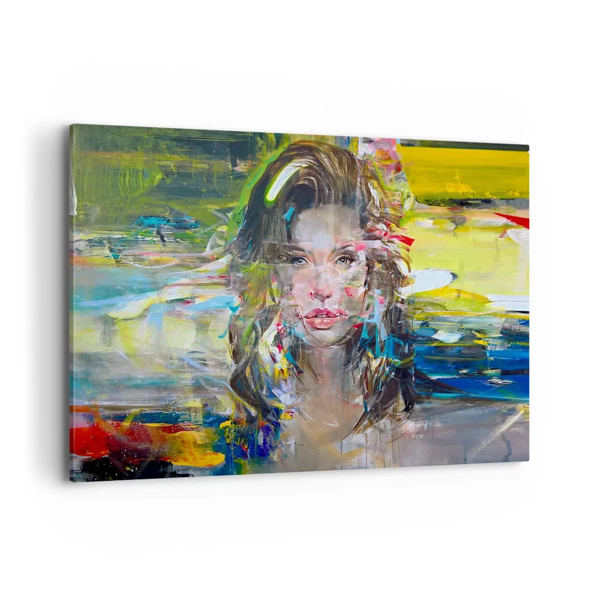 Quadro em tela - Atrás da cortina de ar - 120x80 cm