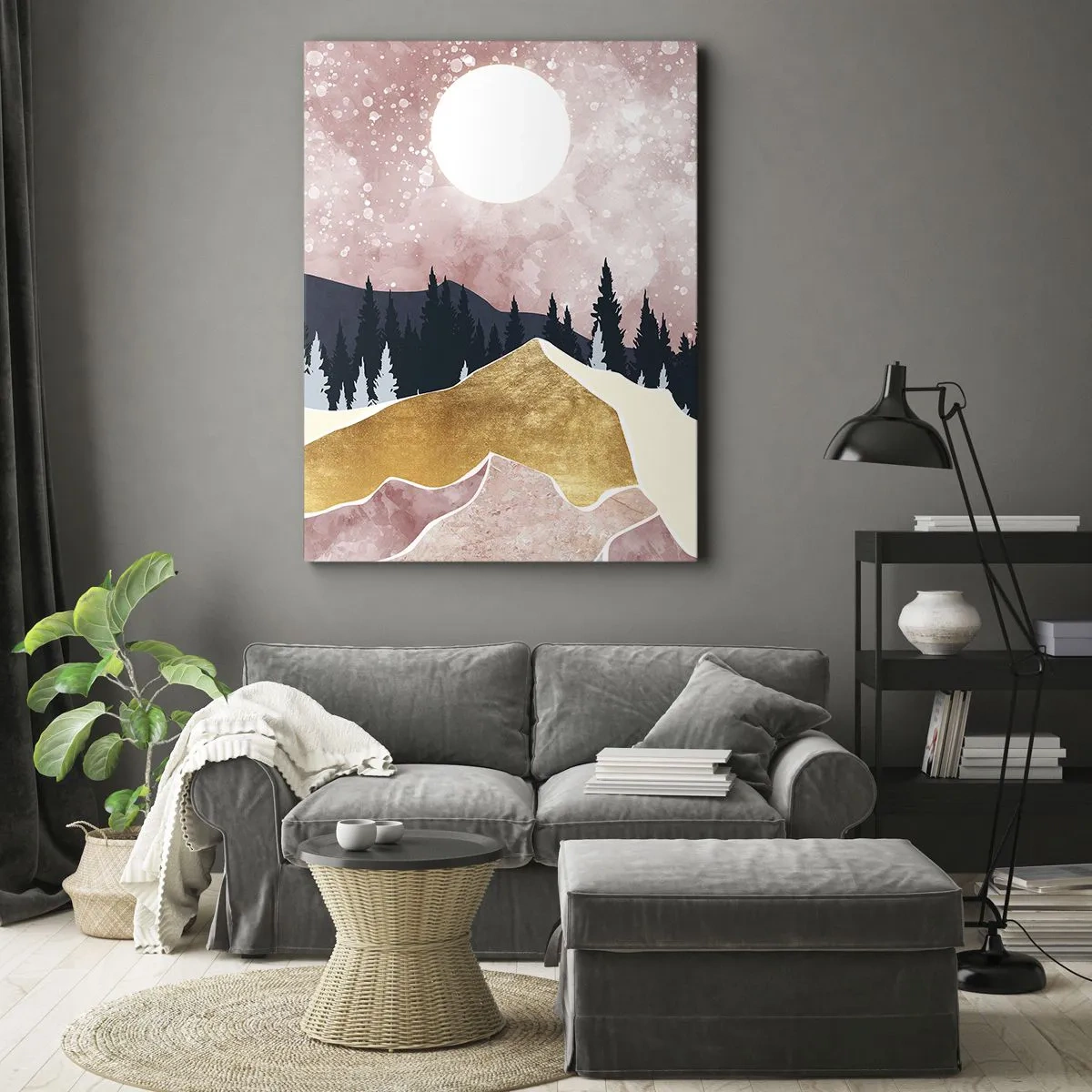 Quadro em tela - Ronda Noturna - 50x70 cm