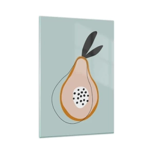 Quadro em vidro - Penetrar na natureza das coisas - 80x120 cm