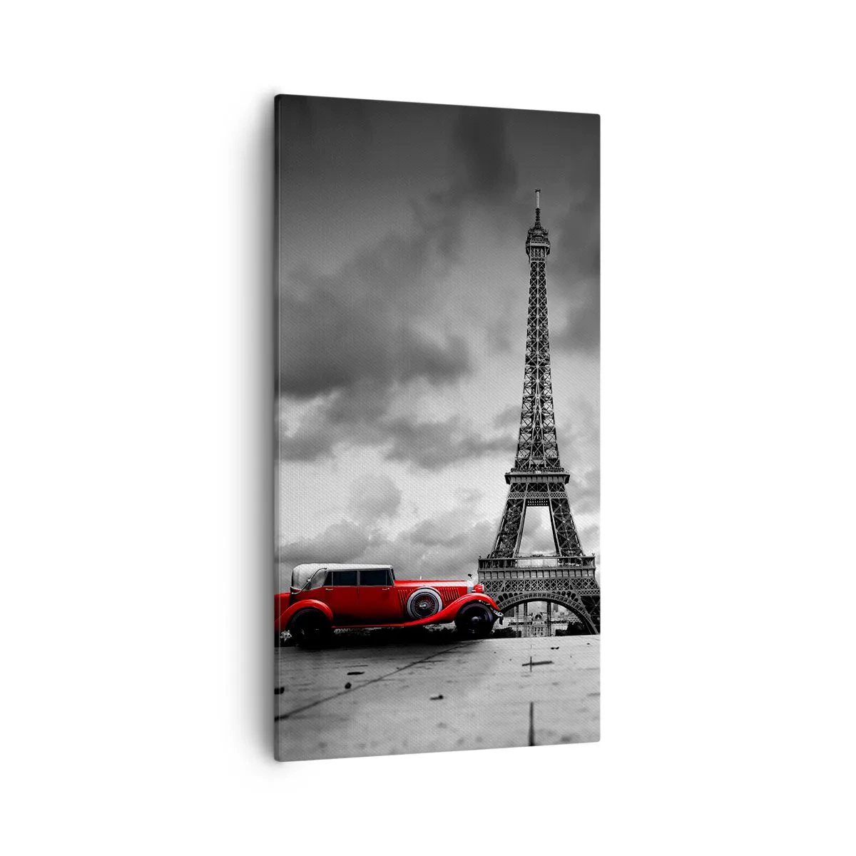 Quadro em tela - Não há muito tempo atrás em Paris - 55x100 cm