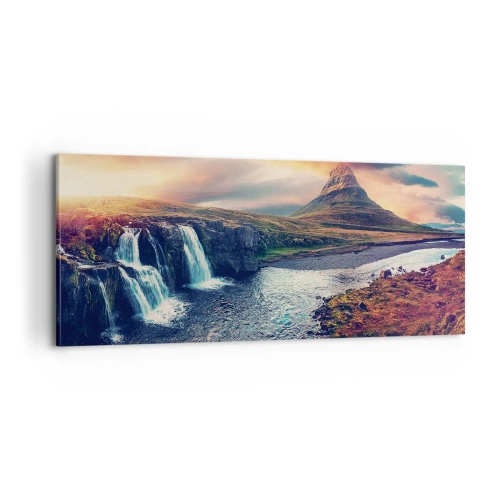 Quadro em tela - Na majestade da natureza - 100x40 cm