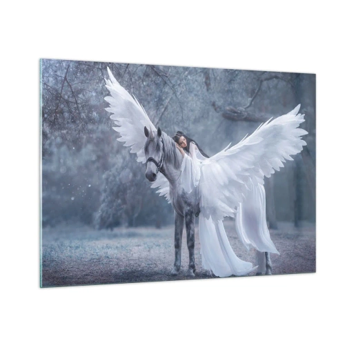 Quadro em vidro - Momento inspirado - 100x70 cm
