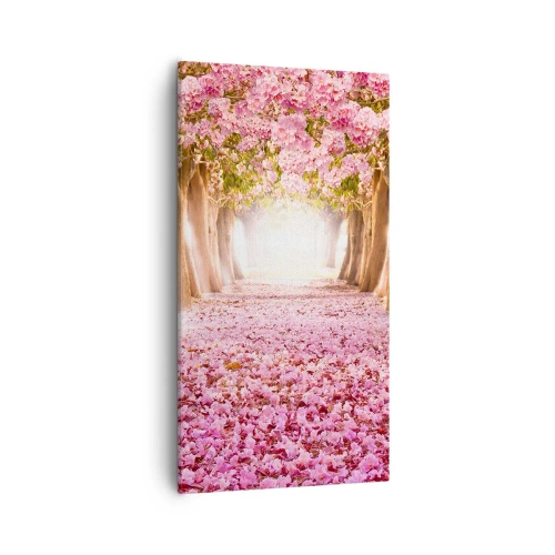 Quadro em tela - O Caminho para o Paraíso - 55x100 cm