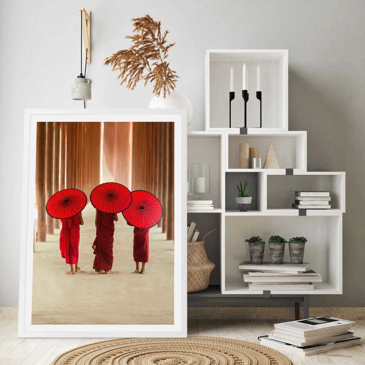 Pôster em moldura branca - A caminho da Terra Pura - 61x91 cm