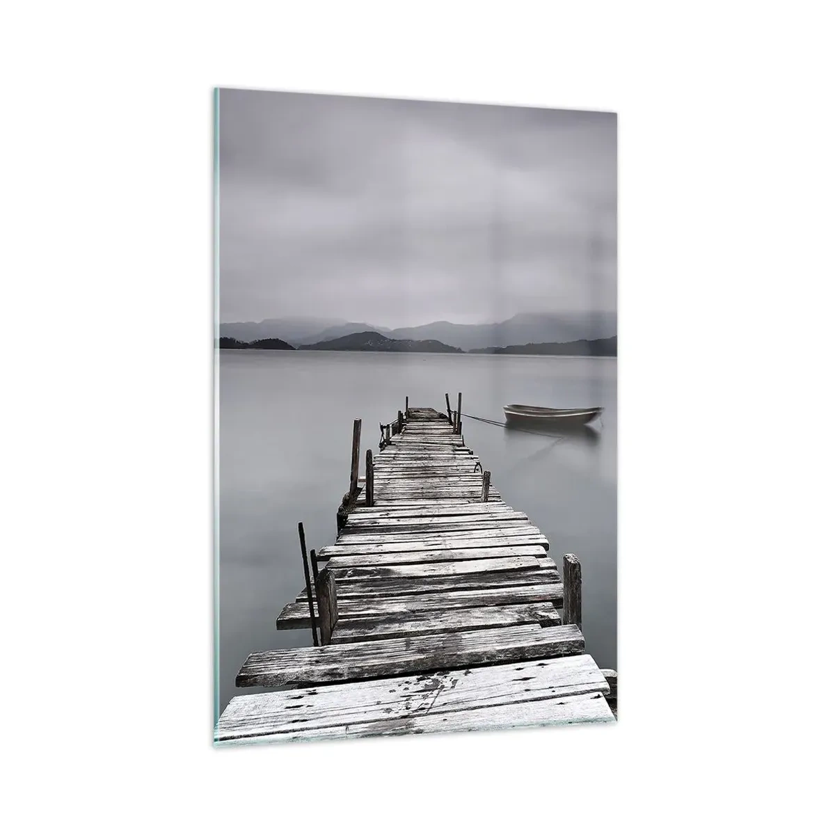 Quadro em vidro - Amanhã pode ir - 80x120 cm