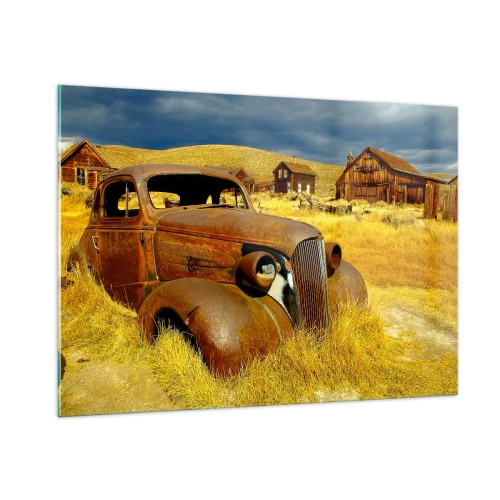 Quadro em vidro - Um merecido descanso - 100x70 cm