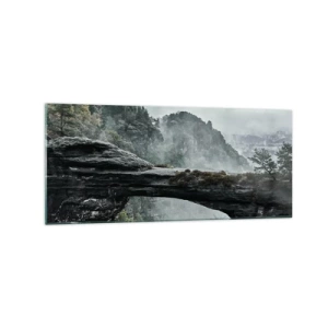 Quadro em vidro - A aventura está prestes a começar - 120x50 cm