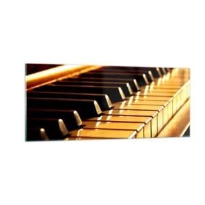 Quadro em vidro - Infinitas possibilidades  - 100x40 cm