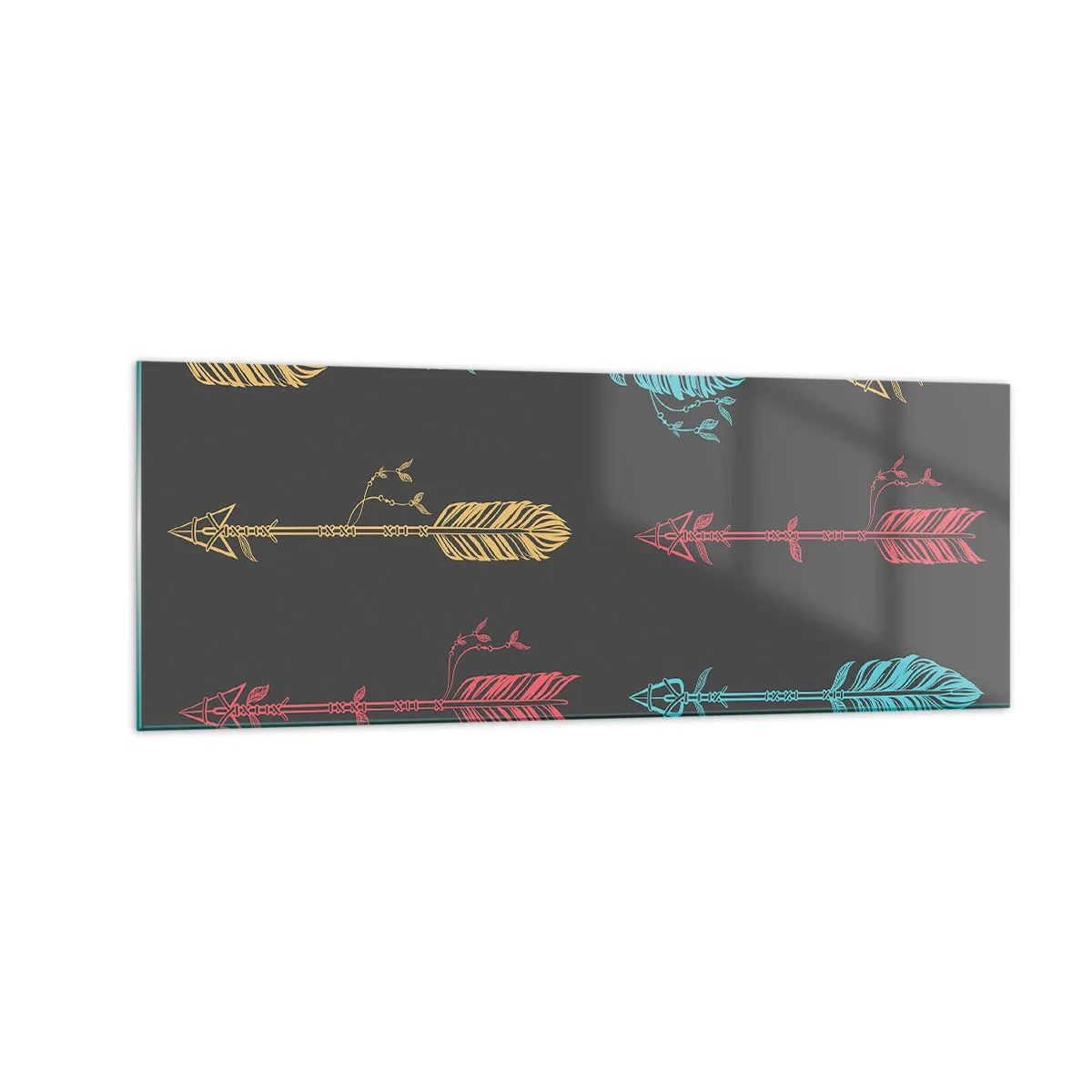 Quadro em vidro - Em ordem - 140x50 cm