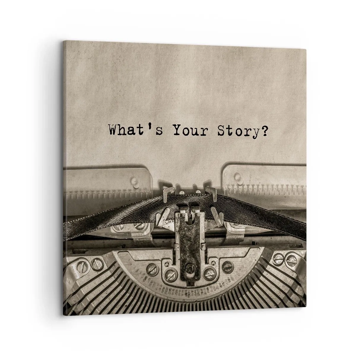 Quadro em tela - Conta-me - 50x50 cm