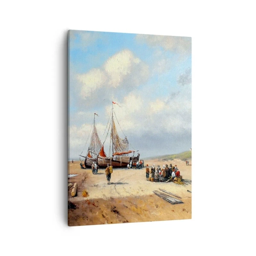Quadro em tela - Pós-caça bem-sucedida - 50x70 cm