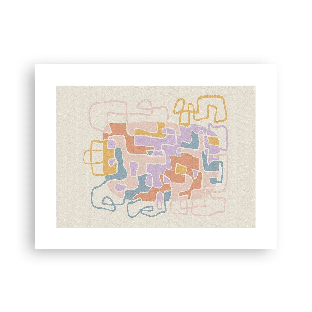 Pôster - Labirinto – uma aventura alegre - 40x30 cm