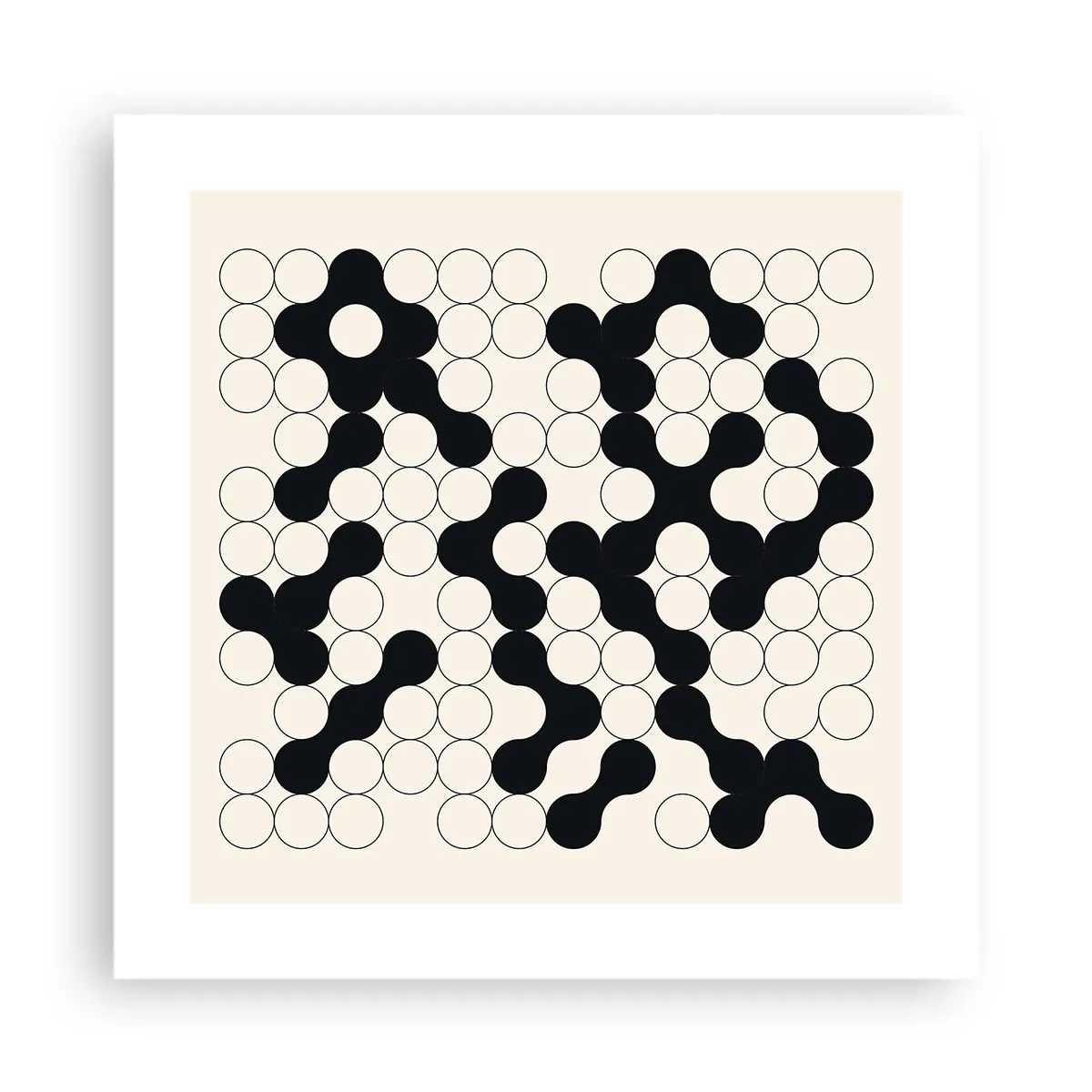 Pôster - Jogo chinês – variação - 40x40 cm