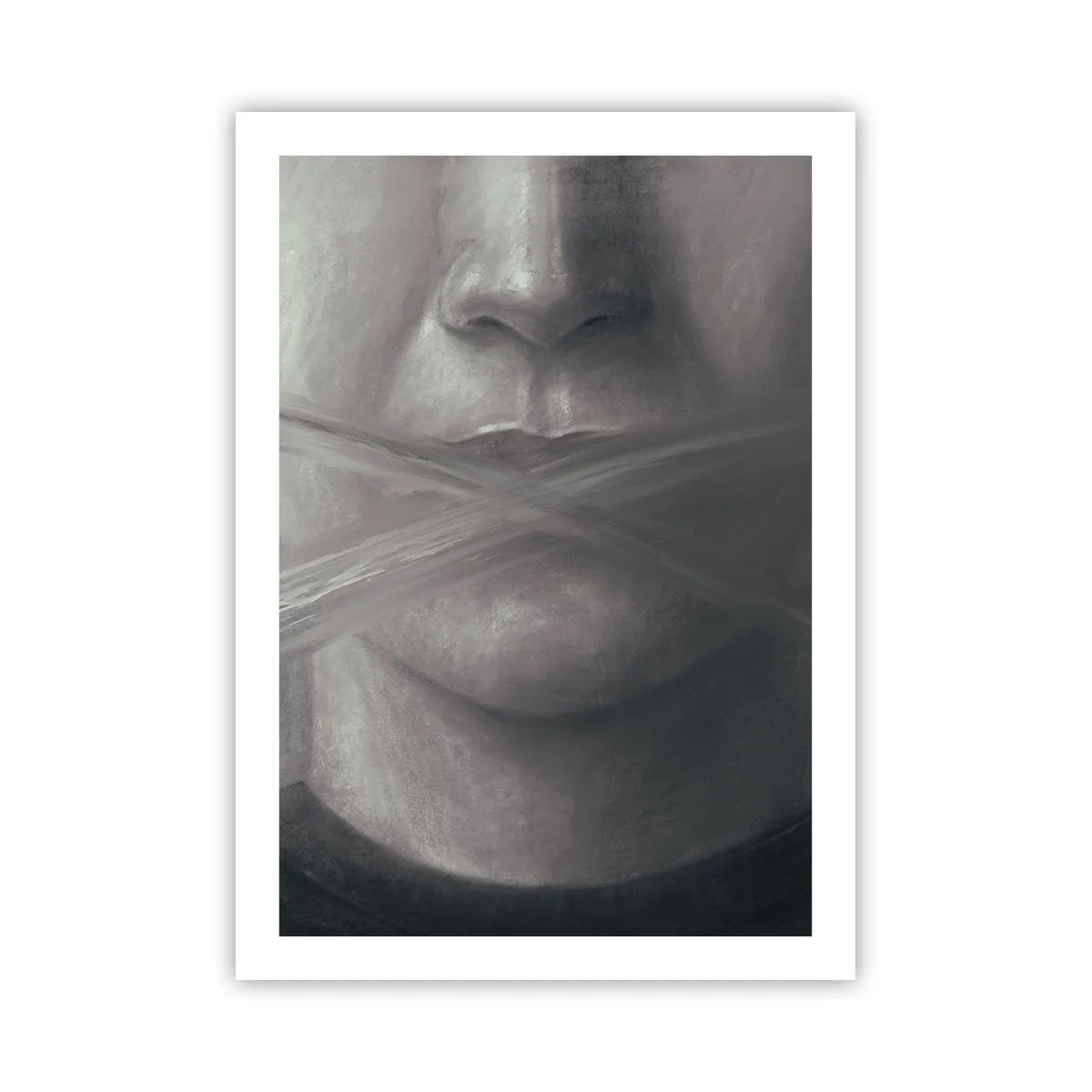 Pôster - Nem uma palavra - 50x70 cm
