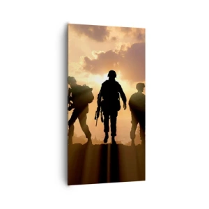 Quadro em tela - Brothers in arms - 65x120 cm