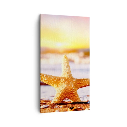 Quadro em tela - Presente do mar - 45x80 cm