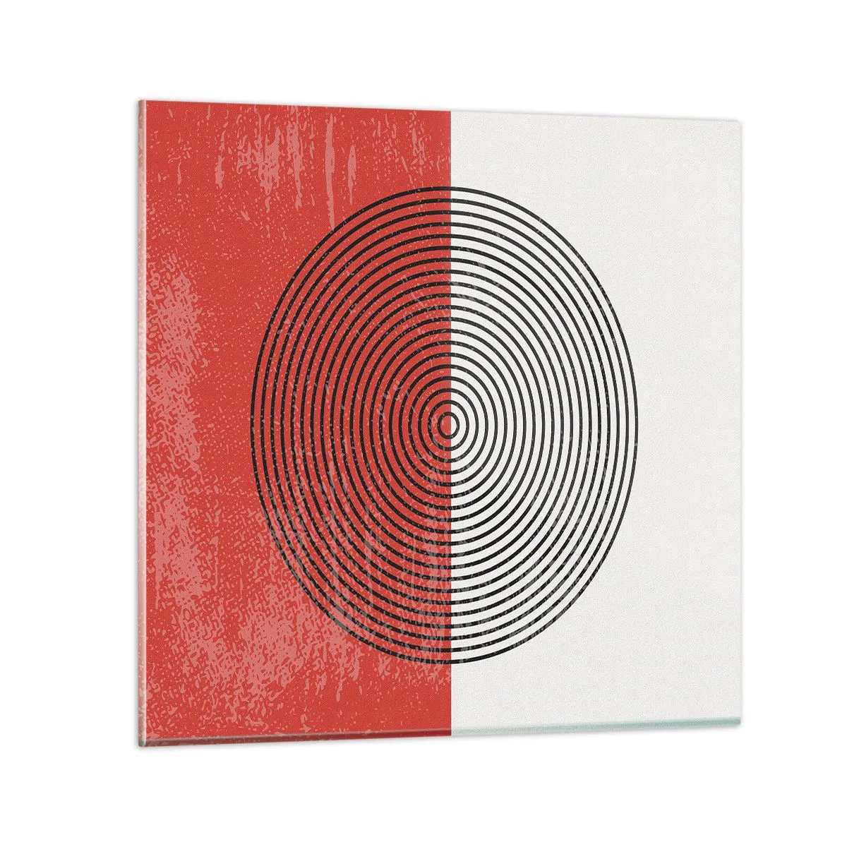 Quadro em vidro - Direto ao ponto - 70x70 cm