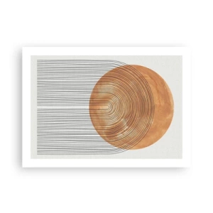 Pôster - Composição solar - 70x50 cm