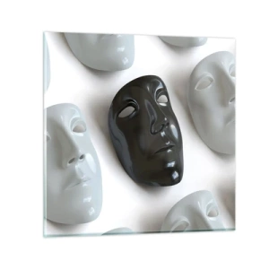 Quadro em vidro - Como se destacar? - 50x50 cm