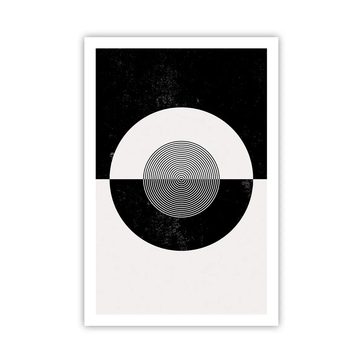 Pôster - Harmonia a preto e branco - 61x91 cm