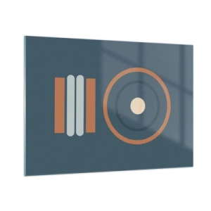 Quadro em vidro - A essência da questão - 100x70 cm