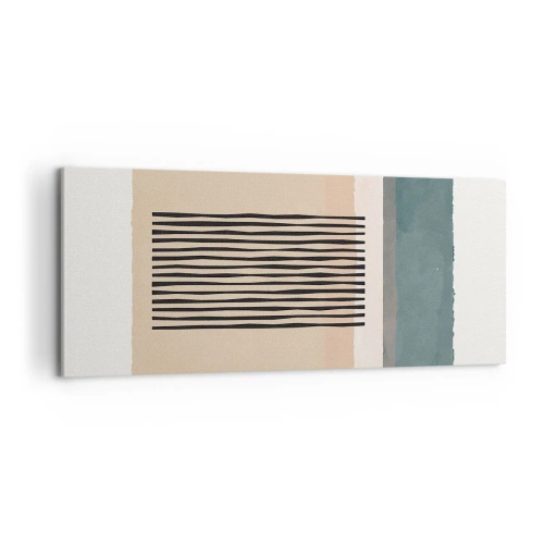 Quadro em tela - Está tudo bem - 100x40 cm