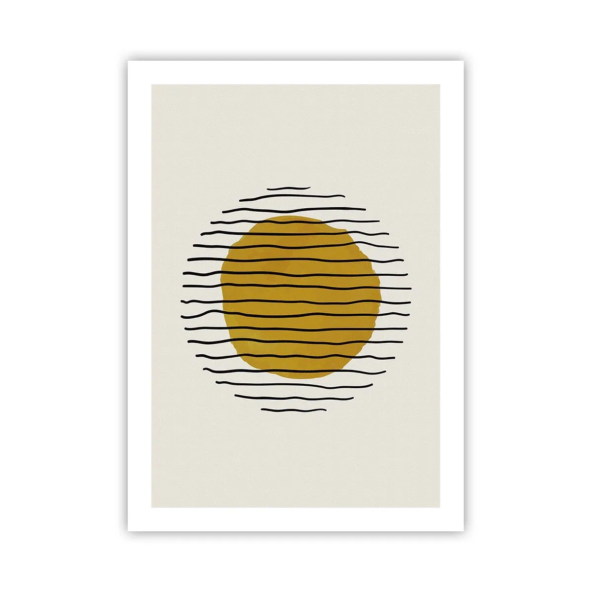 Pôster - Abstração a tremer com o calor - 50x70 cm