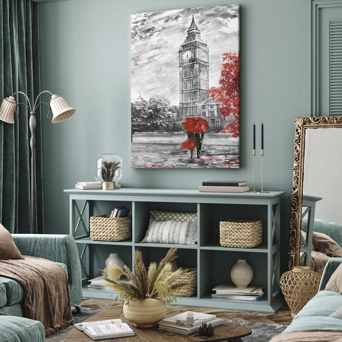 Quadro em tela - Um dia emocionante - 50x70 cm